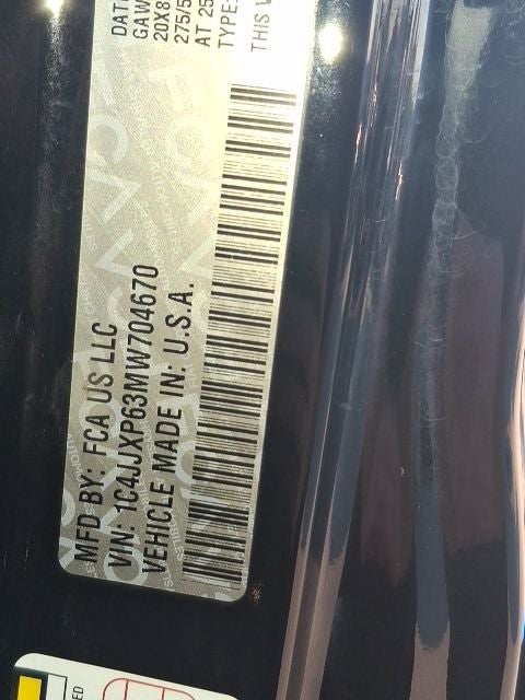 2021 Jeep Wrangler Sahara