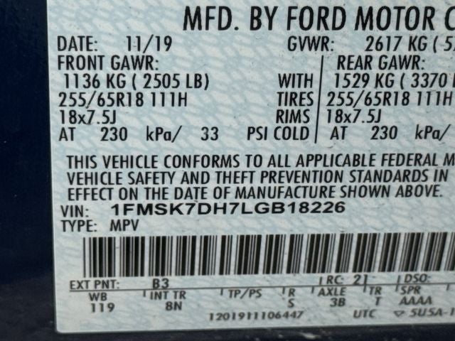 2020 Ford Explorer XLT