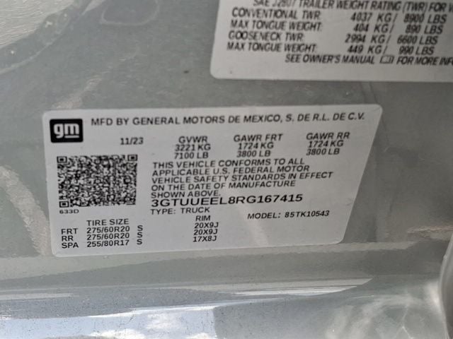 2024 GMC Sierra 1500 AT4