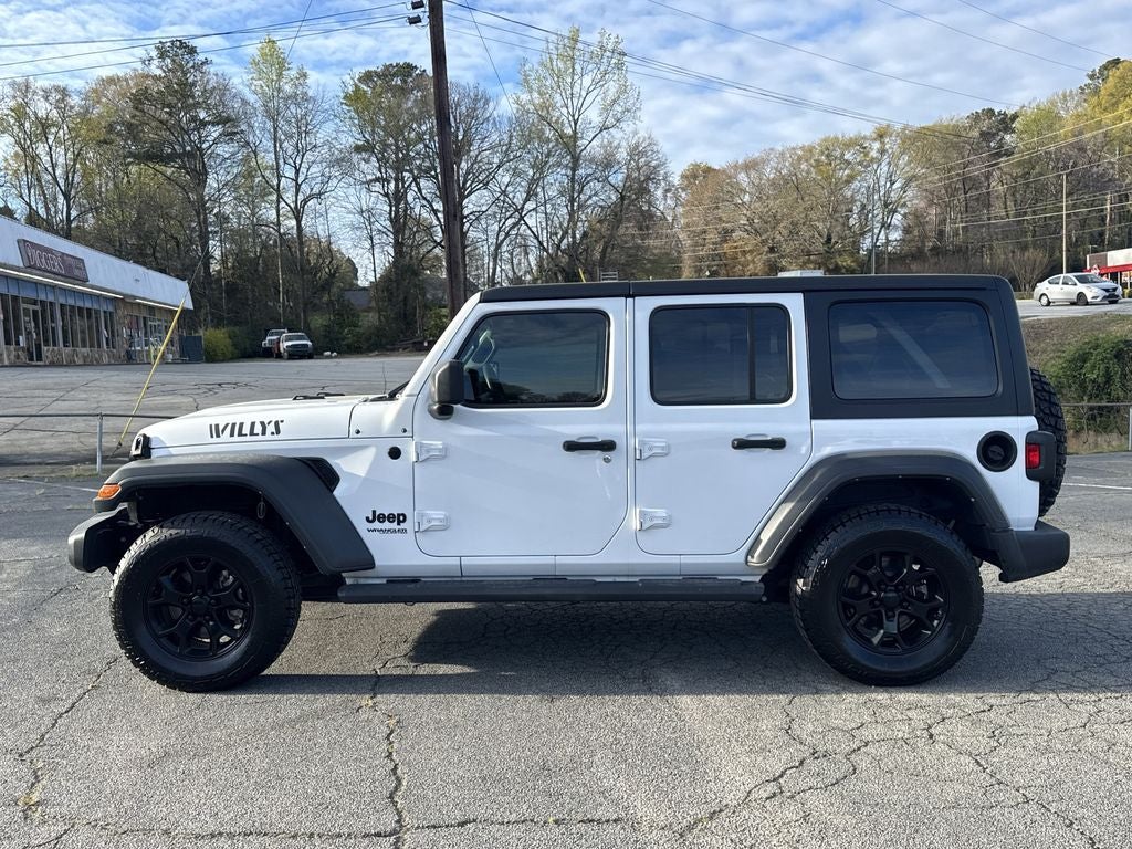 2021 Jeep Wrangler Unlimited Willys