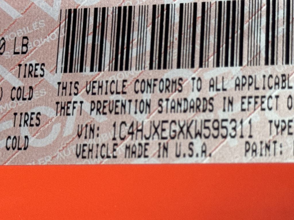 2019 Jeep Wrangler Unlimited Sahara