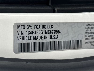 2021 Jeep Grand Cherokee 80th Anniversary Edition