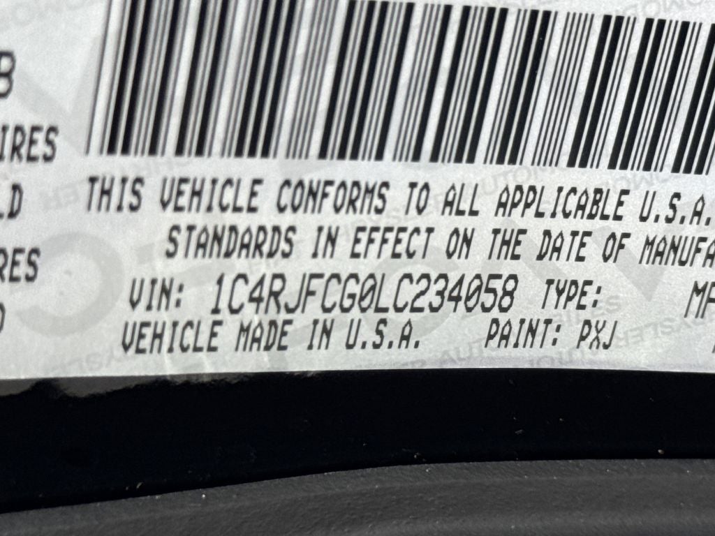 2020 Jeep Grand Cherokee Overland