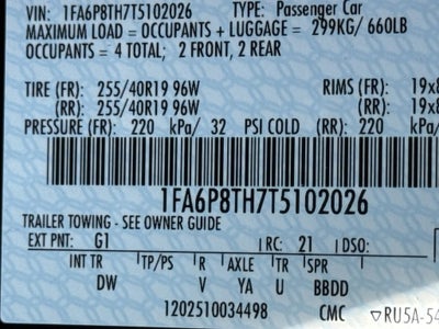 2026 Ford Mustang EcoBoost