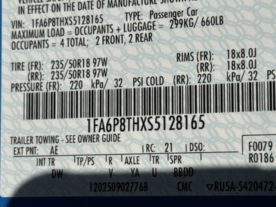 2025 Ford Mustang EcoBoost