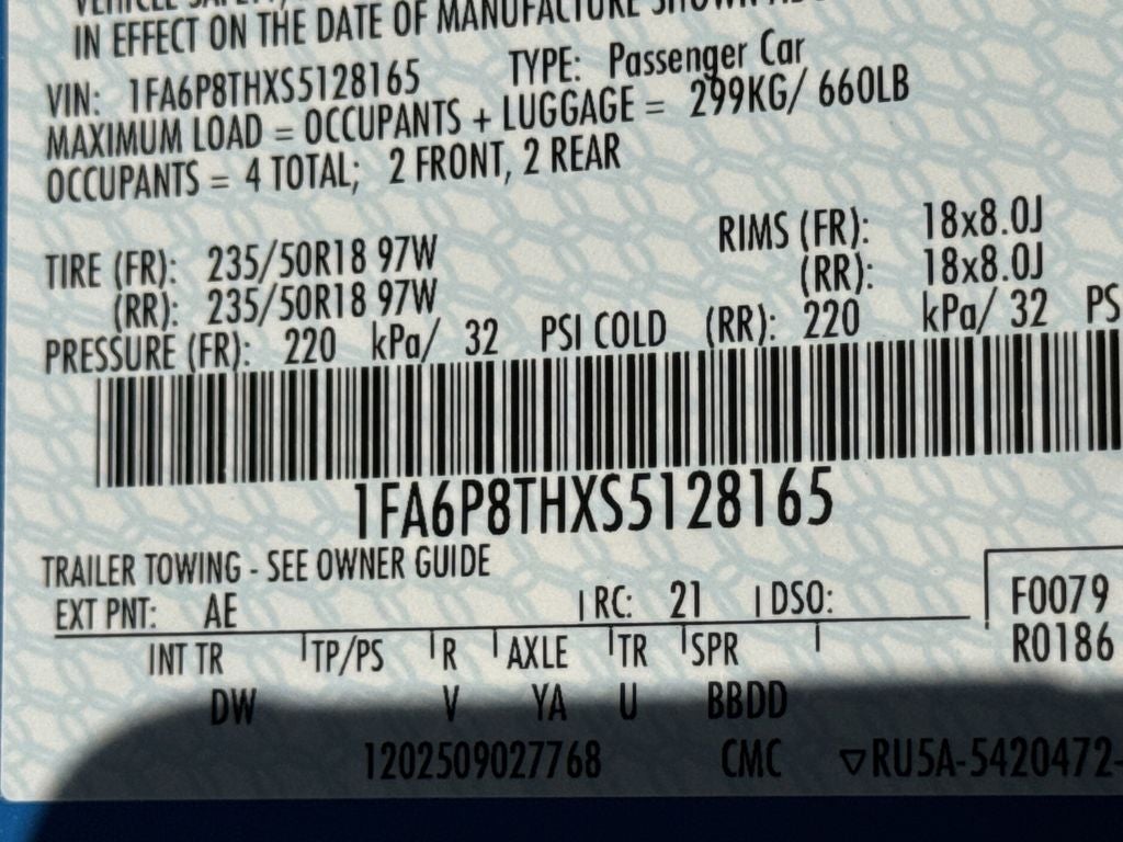 2025 Ford Mustang EcoBoost