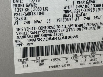 2019 Ford Explorer XLT