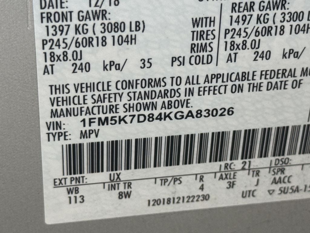 2019 Ford Explorer XLT