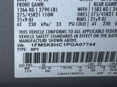 2023 Ford Explorer Platinum