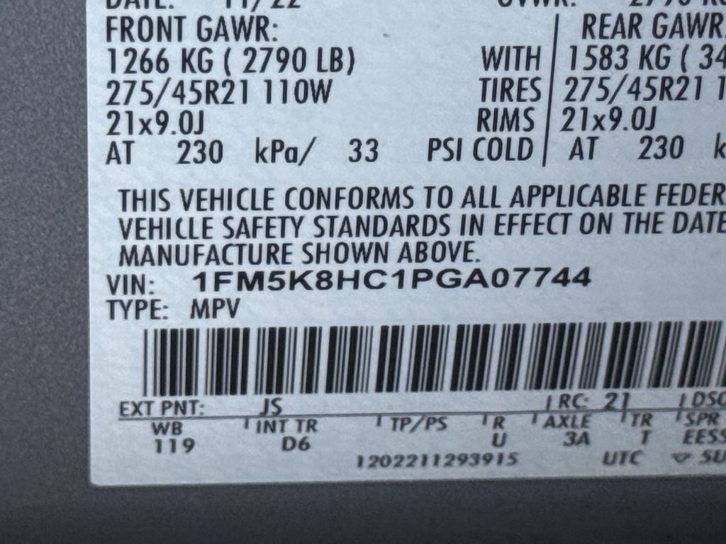 2023 Ford Explorer Platinum