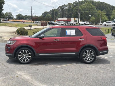 2018 Ford Explorer Platinum