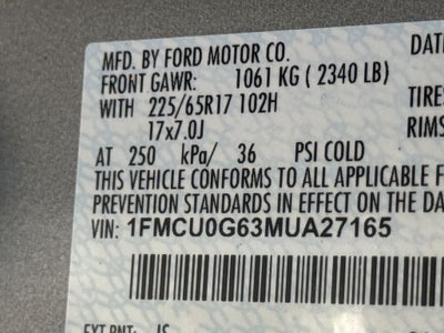 2021 Ford Escape SE