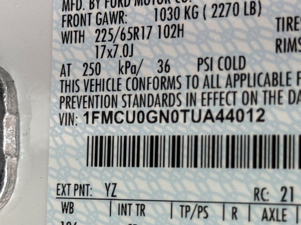 2026 Ford Escape Active