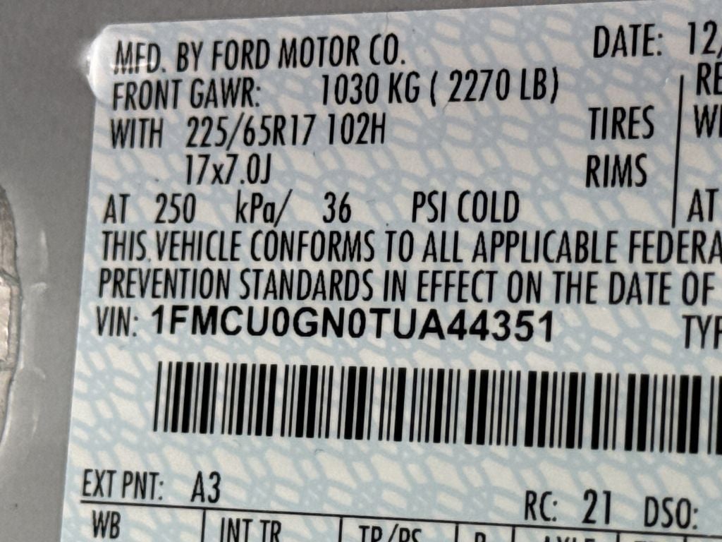 2026 Ford Escape Active