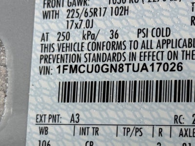 2026 Ford Escape Active