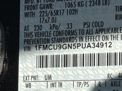 2023 Ford Escape Active