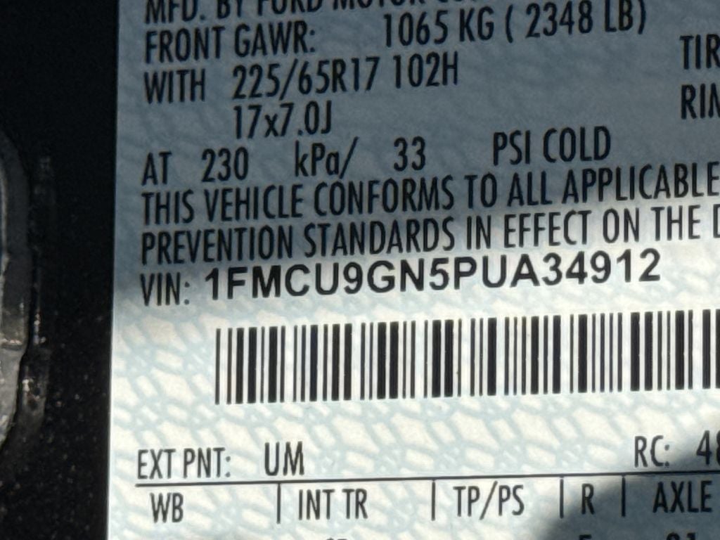 2023 Ford Escape Active