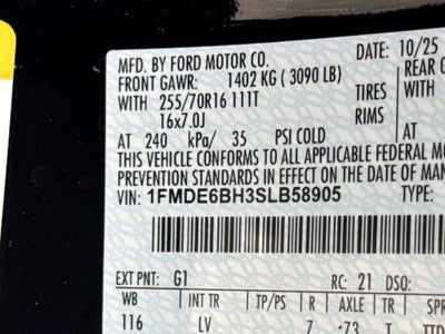 2025 Ford Bronco Base