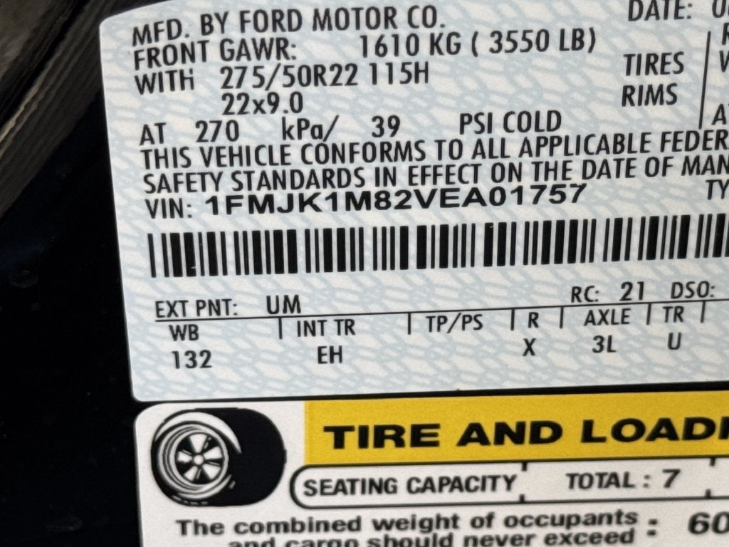 2027 Ford Expedition Max Platinum
