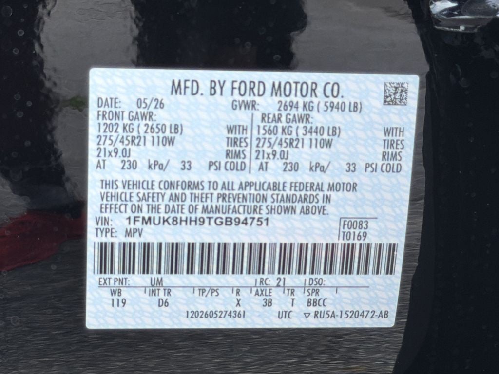 2026 Ford Explorer Platinum