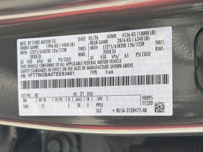 2026 Ford F-250SD XL