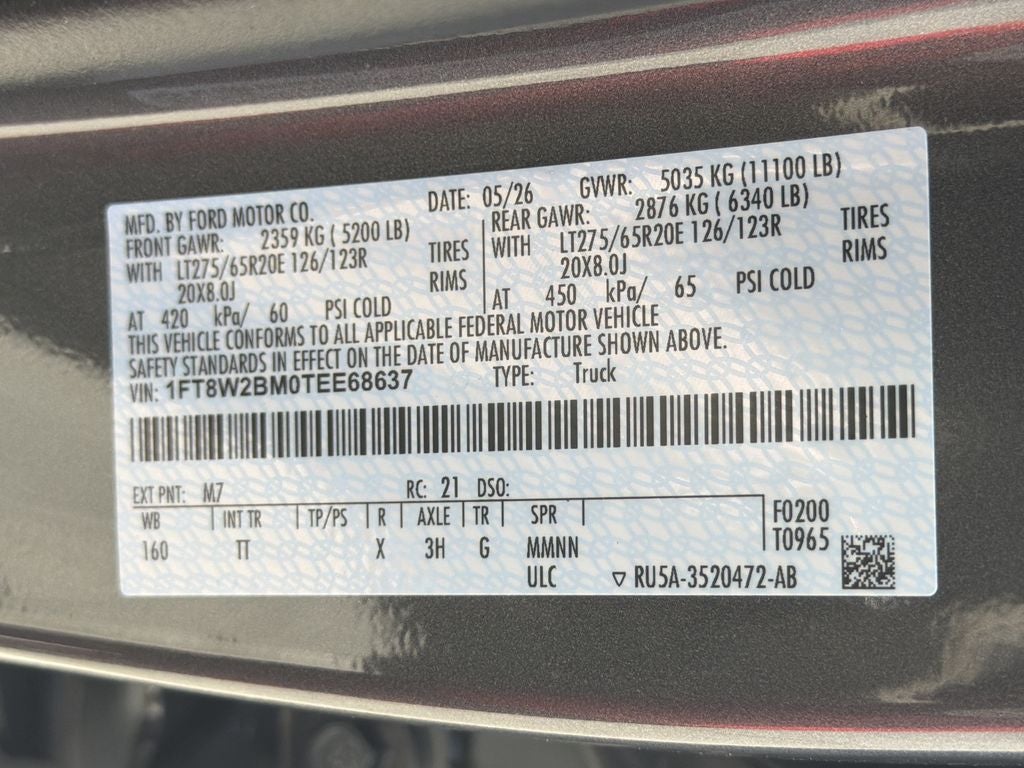 2026 Ford F-250SD Platinum