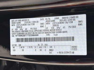 2026 Ford F-250SD Lariat