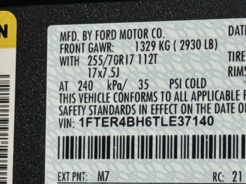2026 Ford Ranger XL