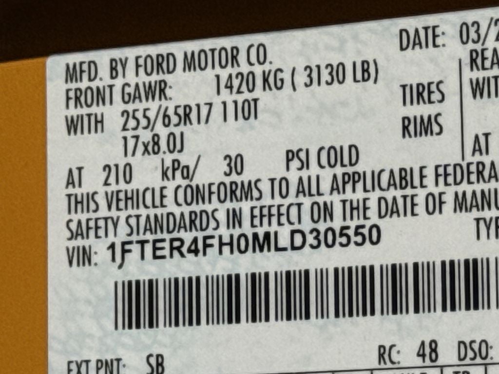 2021 Ford Ranger XLT