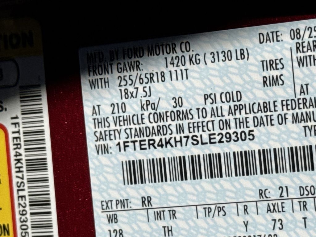 2025 Ford Ranger Lariat