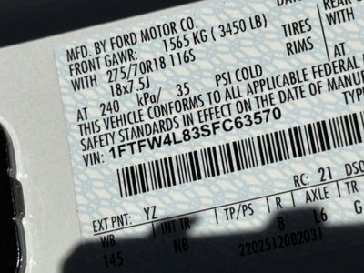 2025 Ford F-150 Tremor