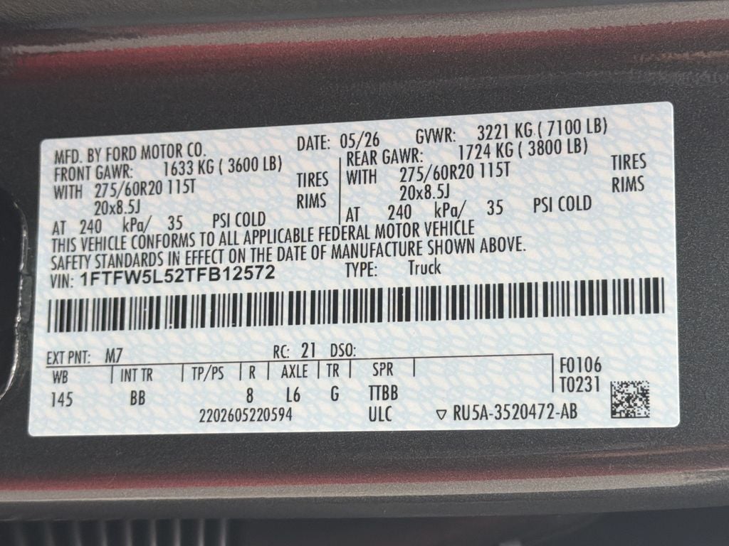 2026 Ford F-150 Lariat