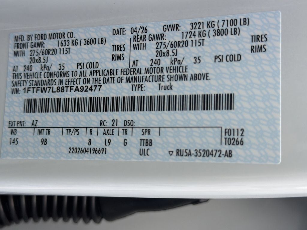 2026 Ford F-150 Platinum