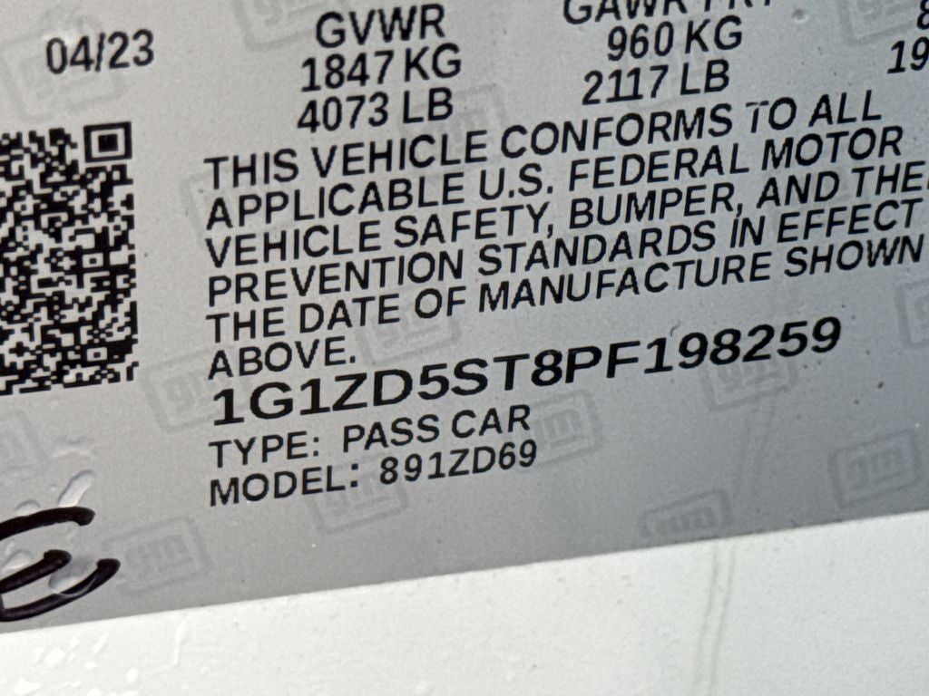 2023 Chevrolet Malibu LT 1LT