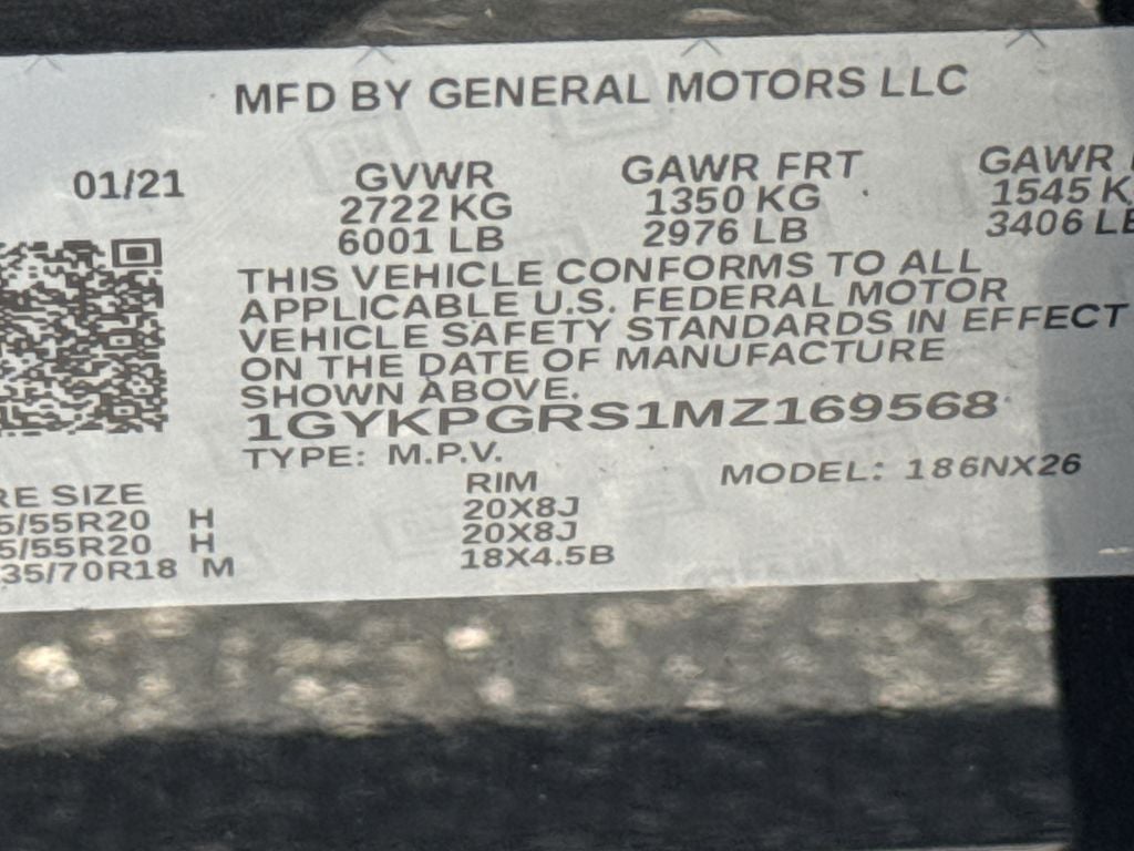2021 Cadillac XT6 Sport