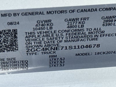 2025 Chevrolet Silverado 2500HD LT