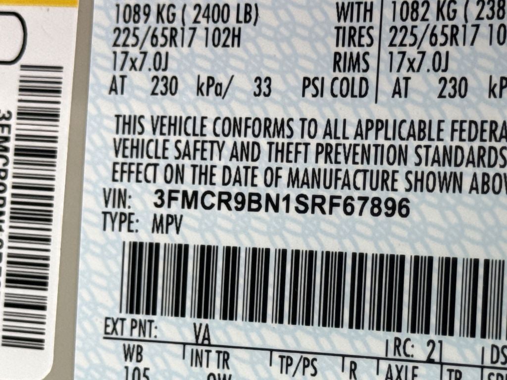 2025 Ford Bronco Sport Big Bend