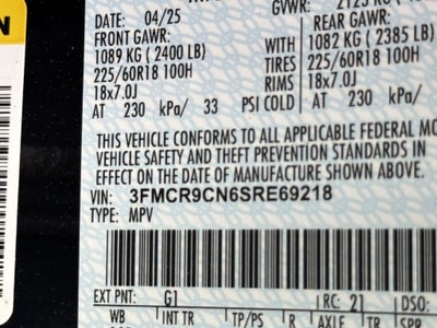 2025 Ford Bronco Sport Outer Banks