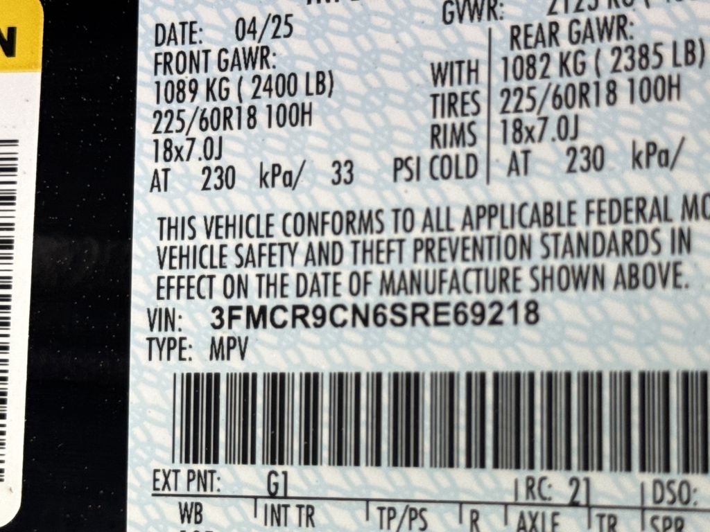 2025 Ford Bronco Sport Outer Banks