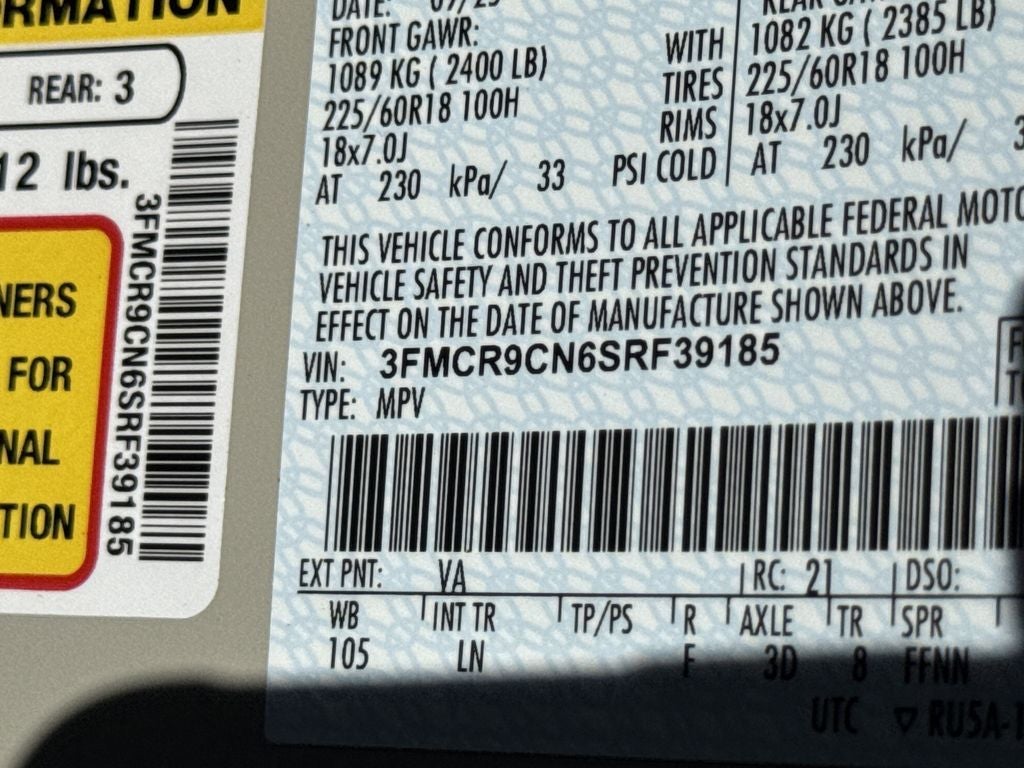 2025 Ford Bronco Sport Outer Banks