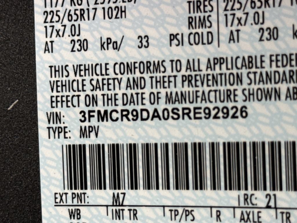 2025 Ford Bronco Sport Badlands