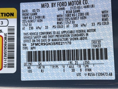 2025 Ford Bronco Sport Heritage