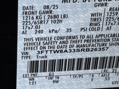 2025 Ford Maverick XL