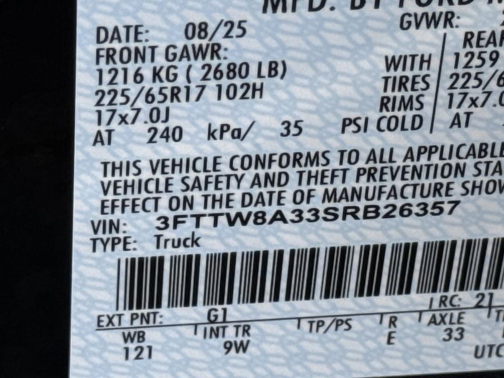 2025 Ford Maverick XL