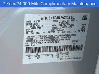 2026 Ford Maverick XL