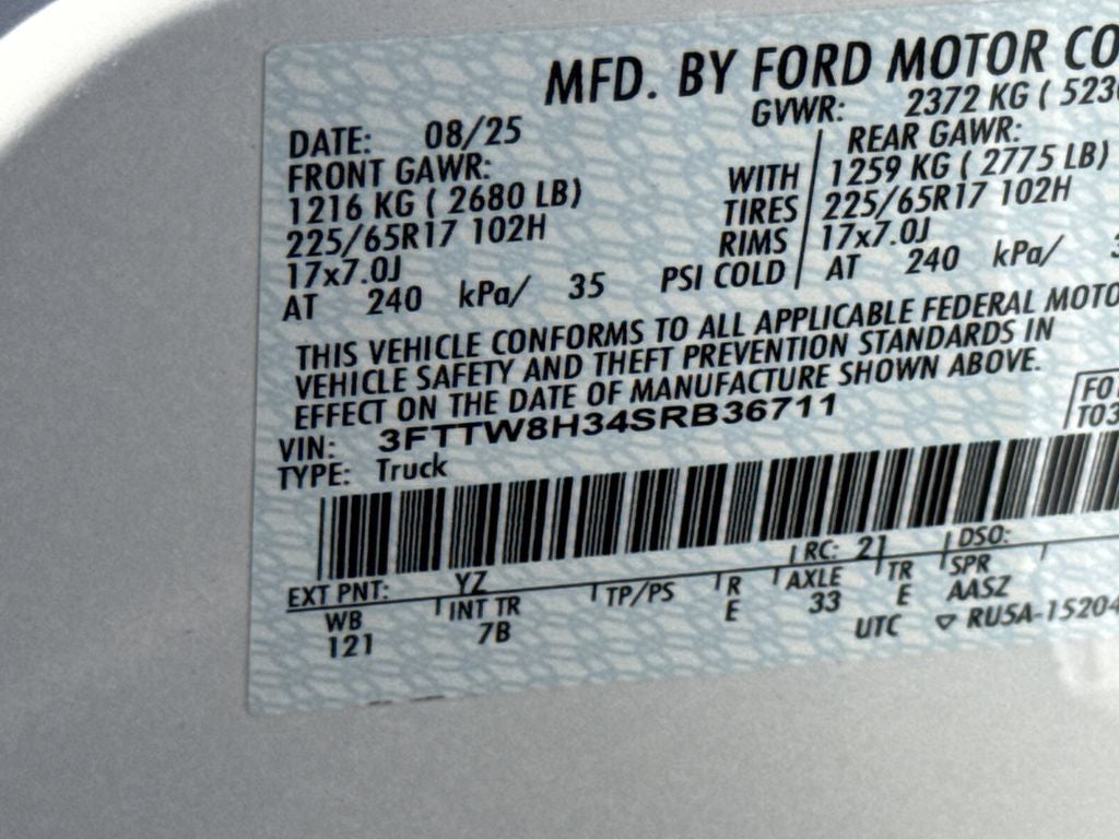 2025 Ford Maverick XLT