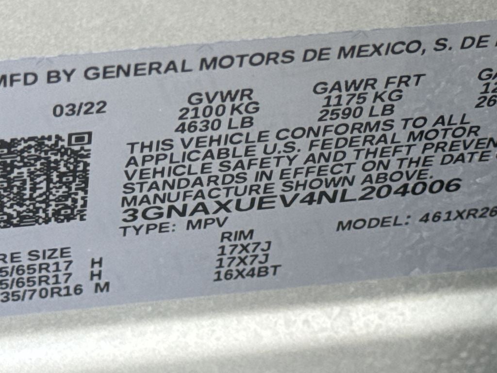 2022 Chevrolet Equinox LT