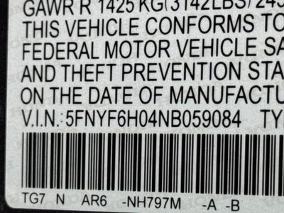 2022 Honda Pilot Elite