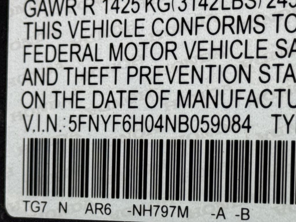 2022 Honda Pilot Elite