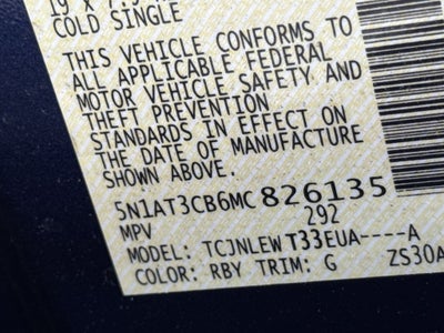 2021 Nissan Rogue SL